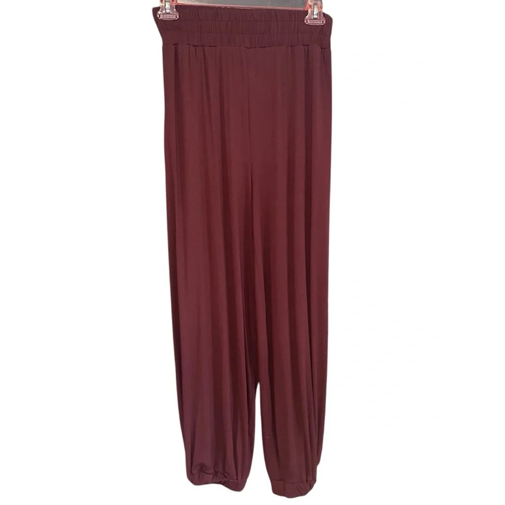 Free People Beach FP Ali Pants Plum Size Small - Picture 5 of 7